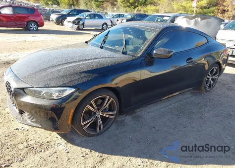 2021 BMW 430I xDrive из США, поврежденный, VIN WBA73AP01MCF41385